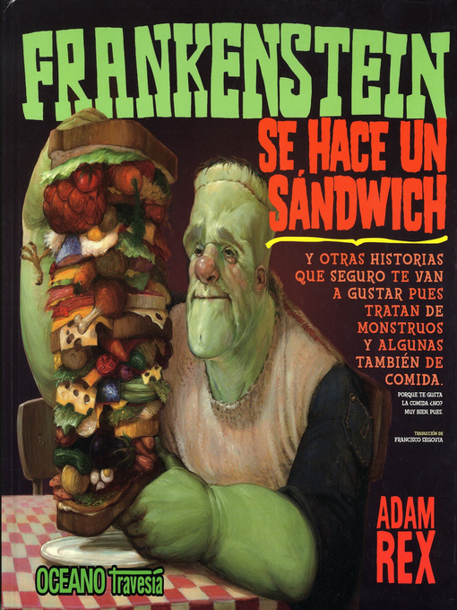 Cover image for Frankenstein se hace un sándwich